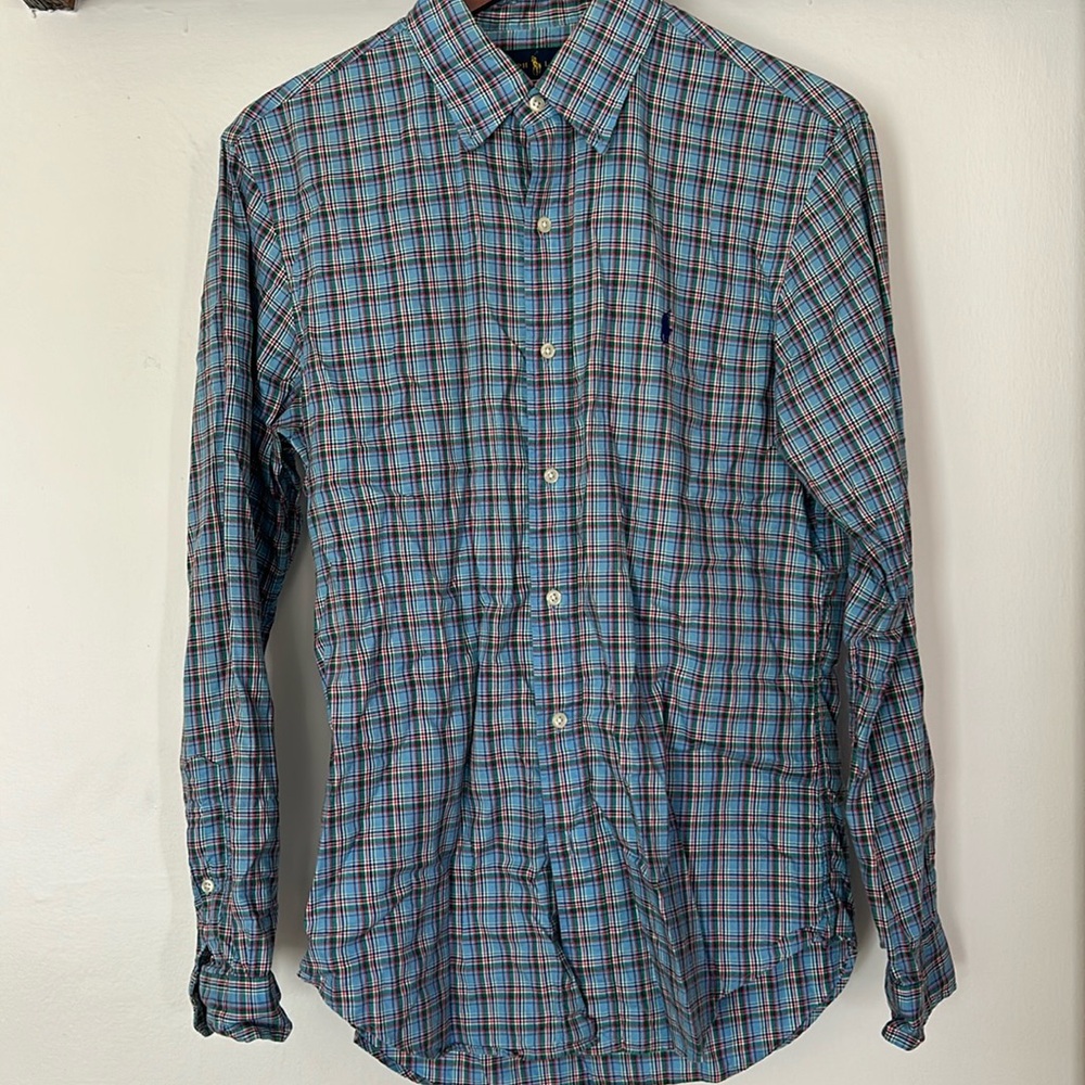 Ralph Lauren slim fit long sleeve button up